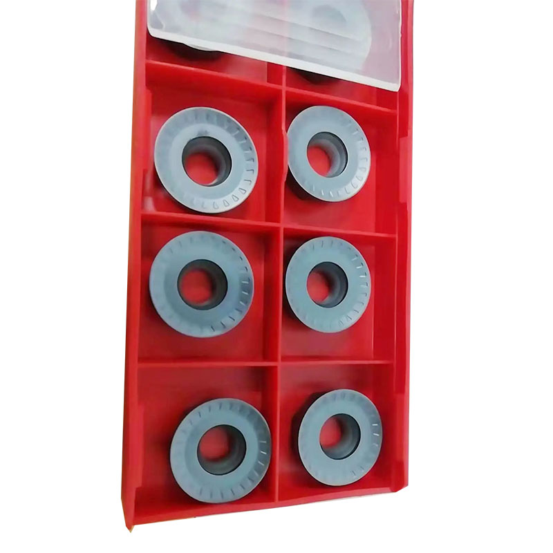硬质合金切削刀具 带 PVD 和 CVD 涂层的可转位表面铣削刀片 RCKT2006MO - 细节图 01